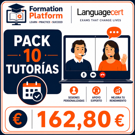 Pack 10 tutorías – English Speaking Practice