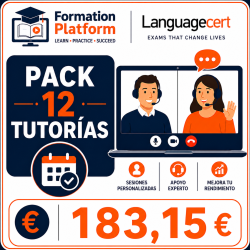 Pack 12 tutorías – English Speaking Practice