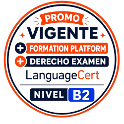 Plan 45 / Promo Vigente / Languagecert -  Nivel B2