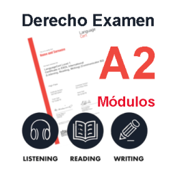 Derecho Examen Languagecert A2 Módulo LWR ( Auditiva, Escrita y Lectora)