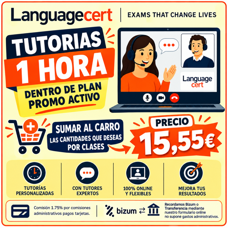 Tutorias en Promo Vigente 15€