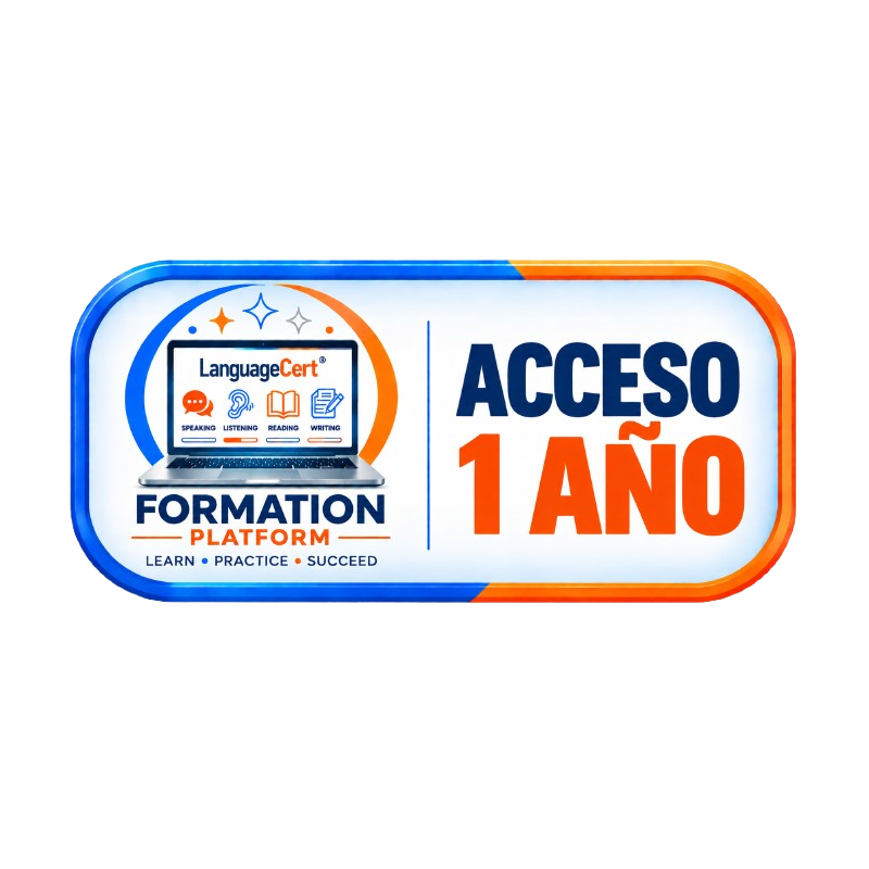 Alquiler de Plataforma Actividades Languagecert 1 año