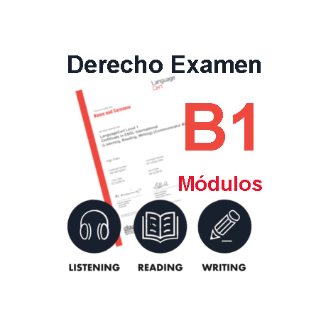 LanguageCert Derecho Examen B1 Módulo LWR