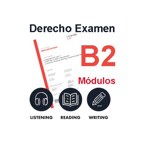 LanguageCert Derecho Examen B2 Módulo LWR